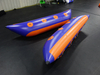 Outdoor lake sport inflatable pontoon tubes for water bicycle