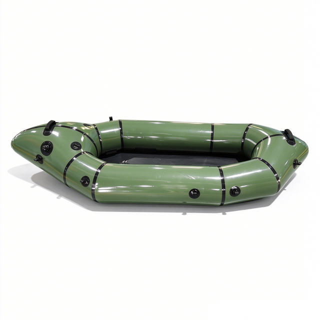 lightweight sturdy inflatable boat packraft for calm water