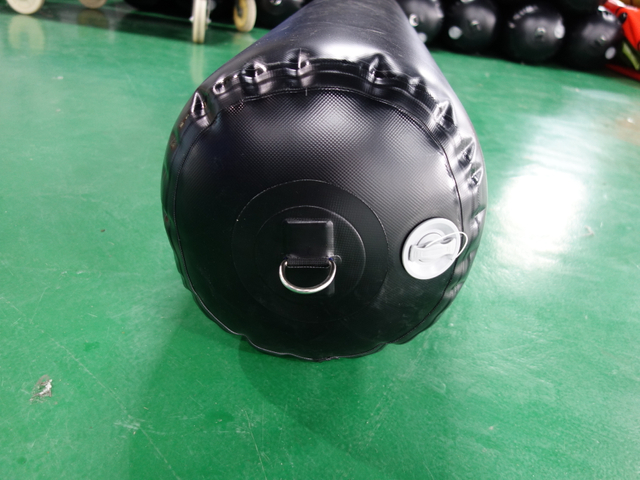 Marine grade PVC inflatable long float tube with D-ring for water project
