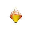Commercial single inflatable banana boat for water park