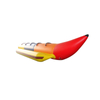 Large Capacity Inflatable Banana Boat for Outdoor Water Team Games