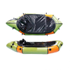 custom high-strength inflatable packraft for river drifting and backcountry outdoor adventure