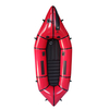 self bailing whitewater packraft with inflatable floor