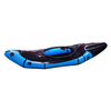 Whitewater TPU packraft portable inflatable boat ready for river rafting trip