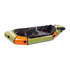 Compact backpack‑size TPU packraft for lake paddling and gentle whitewater