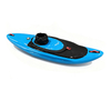 solo inflatable TPU whitewater packraft with full inflatable floor,thigh braces and footbrace
