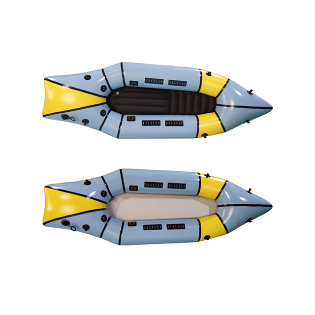 Heavy Duty Drop Stitch Floor Packraft for Whitewater